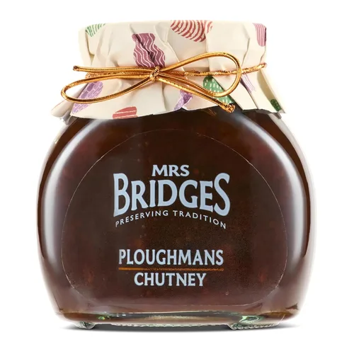Vista 8 de Mrs Bridges Date & Fig Chutney, fabricado en Escocia, tarro de 10 onzas (paquete de 1)