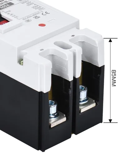 Vista 6 de DIHOOL Interruptor de Desconexión de Batería de Servicio Pesado, Interruptor de Circuito DC de 400 Amperios para Motor de Arrastre Marino de Barco