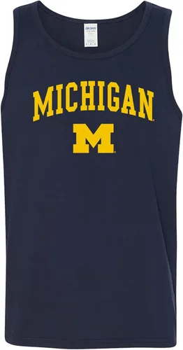 Vista 42 de NCAA Arch Logo - Camiseta sin mangas de la Universidad de la Escuela