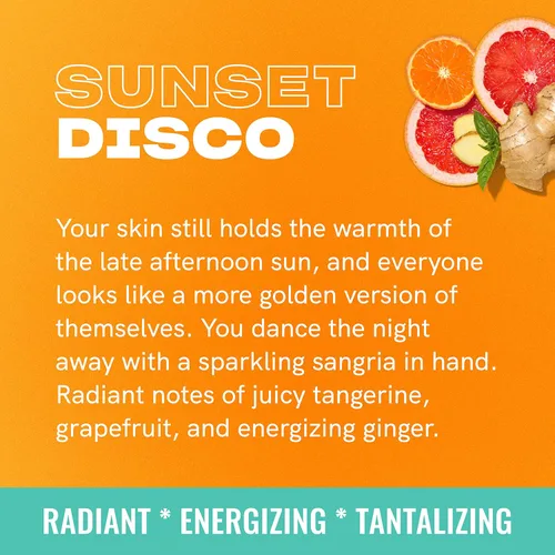 Vista 4 de Friday Collective Vela Wknd de 3 días, aroma afrutado, hecha con aceites esenciales, 3 mechas, 13.5 onzas