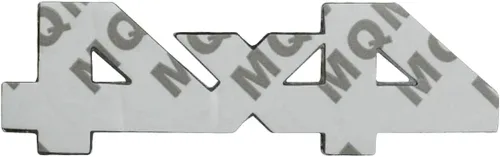 Vista 4 de 2 piezas de emblema 3D de 4 x 4, calcomanías de metal para puerta trasera, guardabarros laterales de coche, emblema para maletero trasero universal