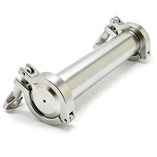 Vista 4 de QiiMii Tubo de cámara de vacío de acero inoxidable 304, longitud de 6" (1.59 oz de peso)