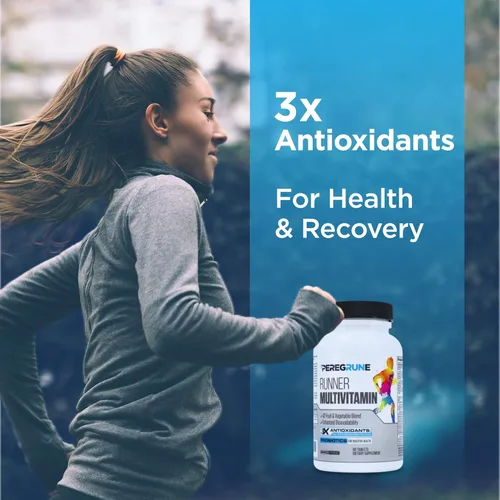 Vista 9 de Runner - Paquete multivitamínico y Omega 3 (suministro de 1 mes) Antioxidantes para la salud y la recuperación Complejo de vitamina B