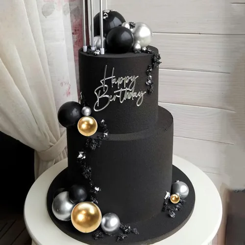 Vista 4 de 24 piezas de decoración para tartas con bolas, púas para pasteles con bolas, decoración para pasteles con forma de bola, decoración para cupcakes