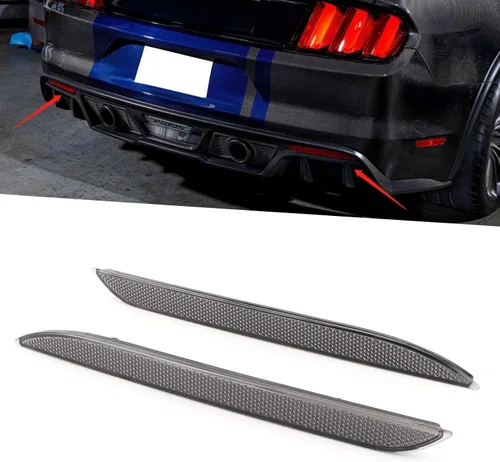 Vista 4 de Tbest Reflectores de parachoques trasero, reflector de luz de parachoques trasero, repuesto para 2015?2017