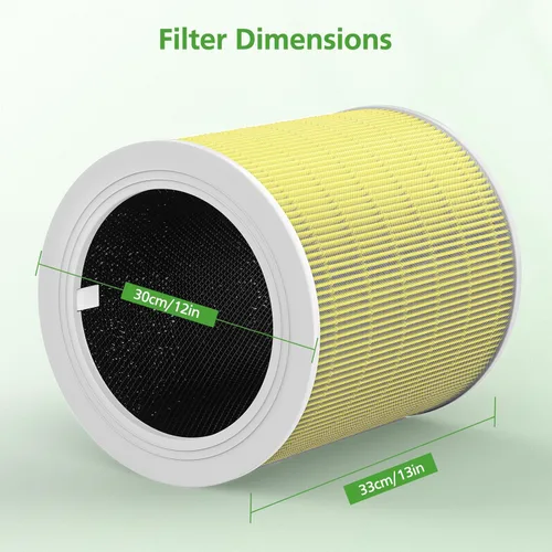 Vista 6 de Core 600S - Filtro de repuesto para cuidado de mascotas LEVOIT Core 600S y Core 600S-P purificador de aire, para filtro de repuesto Core 600S-P