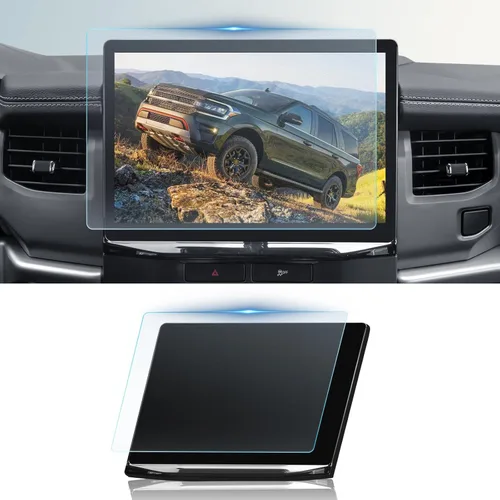 Vista 10 de BIBIBO Protector de pantalla para Ford Ranger 2024 para Ford Ranger 2024 2025 10.1" Pantalla de navegación, resistente a arañazos Protector