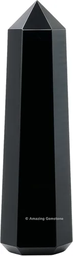 Vista 55 de Amazing Gemstone Torres de cristal de pirita, obelisco de punta de cristal curativo natural para curación de reiki y rejilla de cristal