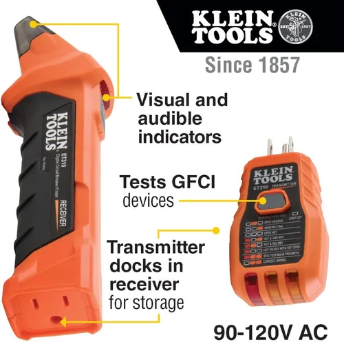 Vista 3 de Klein Tools Kit de buscador y probador de disyuntores