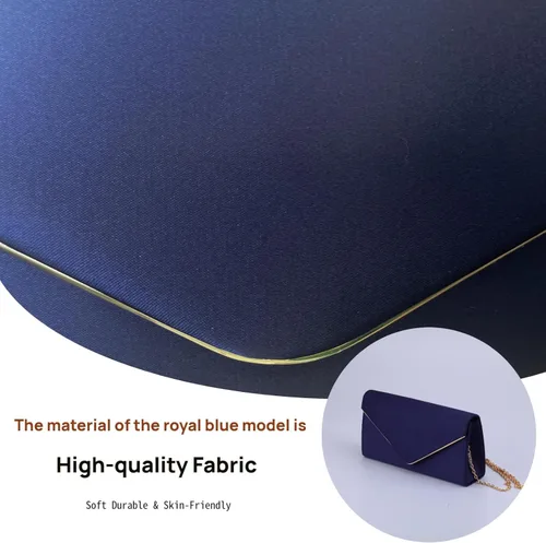 Vista 6 de Bolso cruzado para mujer, bolso clásico de vestir plegable, bolso de mano de cuero impermeable para mujer