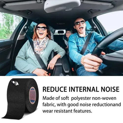 Vista 3 de Outus Arnés de cable eléctrico Tesa Tape Arnés de telar de cable Cinta de tela a prueba de calor para automoción Cinta de tela para protección