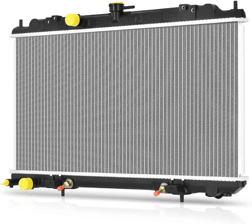 Vista 16 de DWVO Radiador Completo Compatible con Frontier 2.4L 1998-2015, Compatible con Frontier 3.3L 1999-2004, Compatible con Xterra 2.4L 3.3L 2000-2004