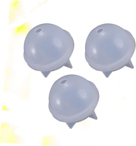 Vista 9 de COHEALI Moldes de caramelo 3 piezas de moldes de bolas de silicona para hacer caramelos duros, epoxi y decoraciones para hornear 1.575 in
