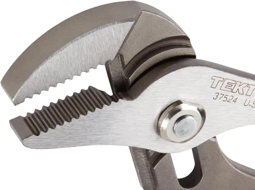 Vista 3 de TEKTON Juego de alicates para juntas de ranura, 4 piezas (7, 10, 13, 16 pulgadas) 90395 Fabricado en Estados Unidos