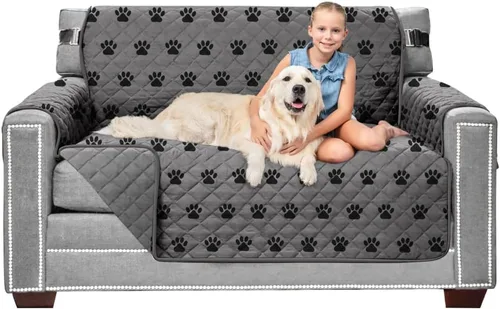 Vista 23 de Sofa Shield - Funda para sillón reclinable con correa patentada, protector de cojín, funda reversible diseñada en EE. UU. resistente a manchas