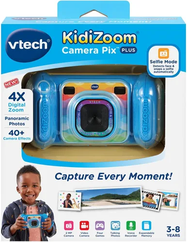 Vista 7 de VTech KidiZoom Camera Pix Plus, Azul