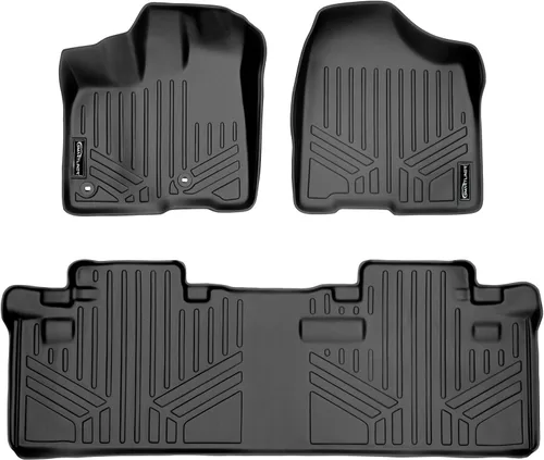 Vista 50 de MAXLINER Alfombrillas de Piso - Juego de Revestimiento de 3 Filas para Toyota Sienna 2013-2020