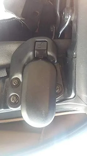 Vista 5 de Kit de reconstrucción de pestillo superior convertible de aluminio Billet para Mazda Miata (negro anodizado)