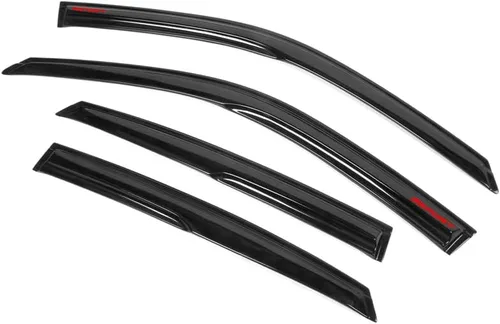 EVPROXP - Visera de protección contra la lluvia compatible con Civic Sedan 2022-2023 de 4 puertas, deflector de ventilación de ventana lateral,