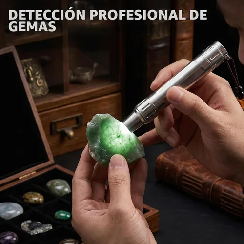 Vista 6 de Expert Jade - Linterna de evaluación de jade, lámpara LED con detector de luz de evaluación de jade, linterna portátil de identificación de joyas