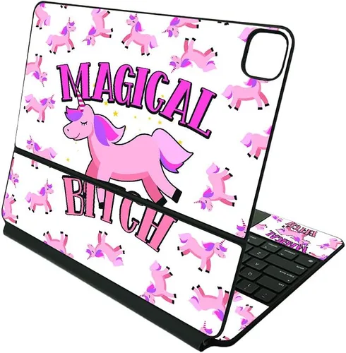 Vista 7 de MightySkins Skin compatible con Apple Magic Keyboard para iPad Pro de 12.9 pulgadas (3ª a 6ª generación) – Be Kind, funda protectora y duradera