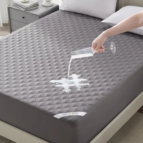 Vista 12 de BEDLORE Protector de colchón impermeable, silencioso, almohadilla de colchón tamaño individual con bolsillo profundo ajustado de hasta 6"-15