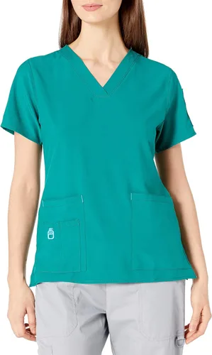 Carhartt, Cross-Flex, camiseta hospitalaria, mediana, para mujer