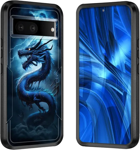 Vista 96 de Funda para Pixel 7A, [probada contra caídas de grado militar] Funda protectora resistente a prueba de golpes para Google Pixel 7A de 6.1 pulgadas