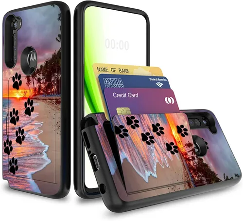 Vista 56 de Funda tipo cartera para Galaxy S20 FE de 6.5 pulgadas con ranura para tarjeta, tarjetas de crédito, tarjetas de crédito, funda para efectivo, doble