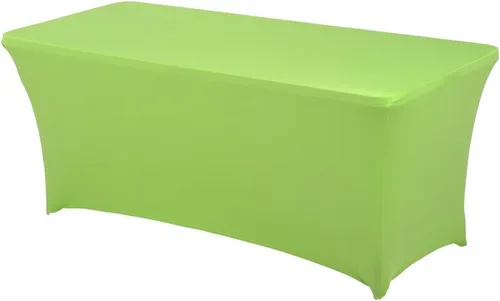 HAORUI mantel elástico ajustable rectangular de 6 pies para mesas, fiestas, ferias