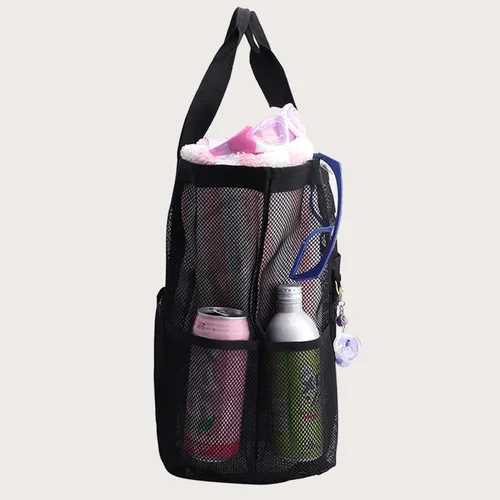 Vista 5 de Bolso de viaje para la playa con zíper, para mujer, plegable, impermeable, para la noche