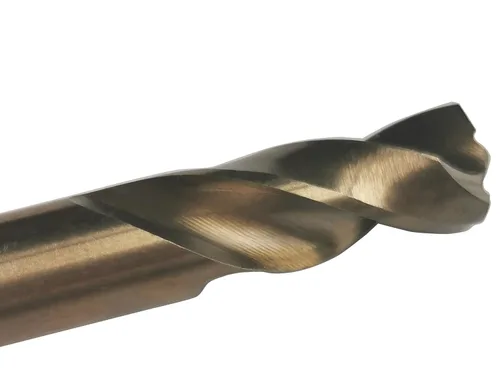 Vista 7 de NordWolf Broca rechoncha de cobalto M35 de 1/2 pulgada para acero inoxidable y metales duros, con vástago hexagonal de 1/4 pulgadas para mandriles