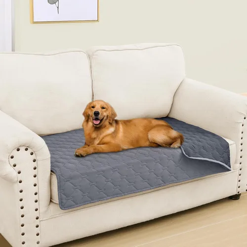 Vista 151 de Smiry Manta Impermeable para Cama de Perro 30x70, Manta Suave Reversible para Mascotas, Lavable a Prueba de Fugas Cubierta para Gatos y Perros