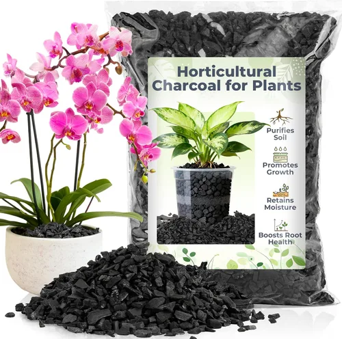 Sukh Carbón hortícola de 1 cuarto de galón para plantas - Enmienda orgánica