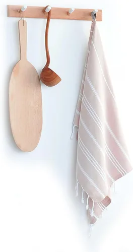 Vista 12 de Cacala Toallas de cocina 100% algodón turco, altamente absorbentes, suaves, de secado rápido, con lazo para colgar, para gimnasio, yoga, baño