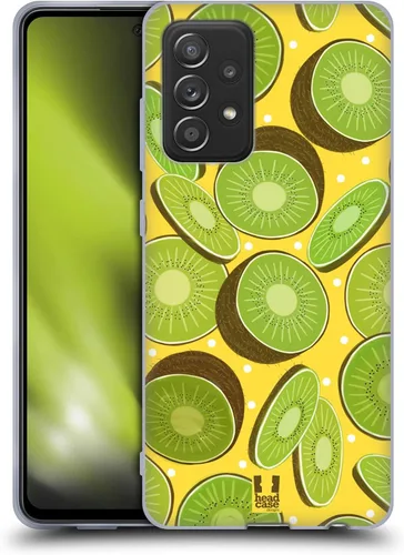 Vista 8 de Head Case Designs Apple Fruit Prints - Funda de gel suave compatible con Galaxy A52 / A52s / 5G (2021)