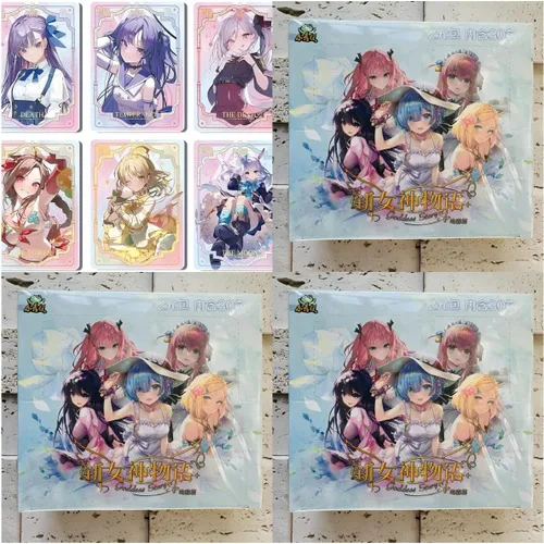 Vista 12 de Goddess Story - Juego de cartas de colección TCG, juego de historia de diosa, cuatro cajas de 720 tarjetas (NS-2M10-11-12-13)