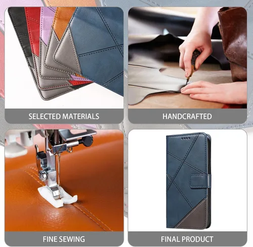 Vista 7 de Funda para Samsung Galaxy M12, cierre magnético, ranuras para tarjetas de crédito, cubierta protectora para Samsung Galaxy M12