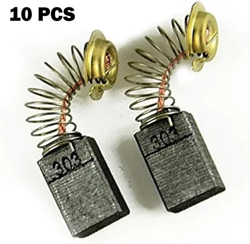 Vista 2 de Corolado Piezas de repuesto, 5 Pares de Carbono Cepillo de Repuesto para Makita 5704R 9227Cb Ga5020 Da4030 Cb303 Herramienta Eléctrica Cepillos