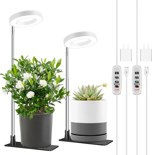 Vista 23 de Aokrean Luz de Crecimiento para Plantas, 48 LEDs Luces de Crecimiento de Espectro Completo para Plantas de Interior, Lámpara de Crecimiento