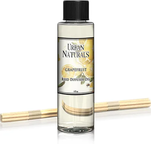 Vista 75 de Urban Naturals Recambio de difusor de varillas de aceite de eucalipto y salvia y varillas Eucalipto, salvia, menta, lima y madera de cedro, 4