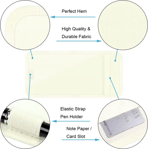 Vista 4 de Wisdompro - Soporte para cartel de discapacitados para automóvil, protector de letrero de estacionamiento para discapacitados para visera solar