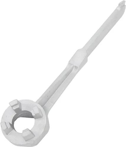 Vista 7 de Llave de aluminio de 10 pulgadas para barriles de 10, 15, 20, 30, 55 galones, chispas, segura, ligera, resistente y duradera