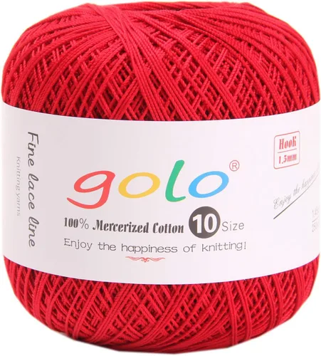 Vista 105 de golo 24 bolas hilo de ganchillo tamaño 10 hilo para tejer a mano hilo de ganchillo 10-24-1