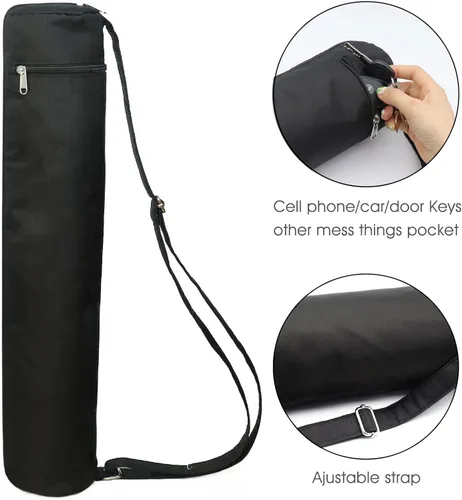 Vista 8 de Juego de 12 palos de masaje de bambú con una bolsa de transporte, rodillo de masaje para moldear el cuerpo, palos de masaje Guasha, herramientas