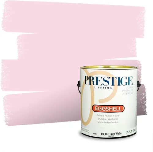 Vista 546 de Prestige Paints Pintura exterior e imprimación en uno, 1 galón, plano, coincidencia comparable de Valspar* Amber Rose*