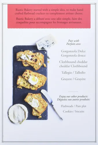 Vista 4 de RUSTIC BAKERY Tarta de cereza, punta de cacao y patatas fritas de almendras, 5 onzas