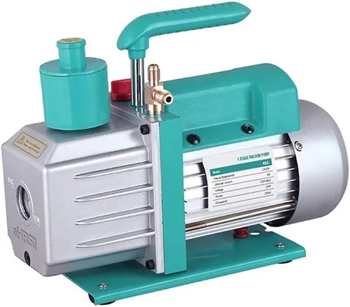 Vista 2 de ATO - Bomba de vacío de paletas rotativas de una etapa de 2.5CFM/10CFM, bomba de vacío monofásica universal, para aire acondicionado, refrigeración