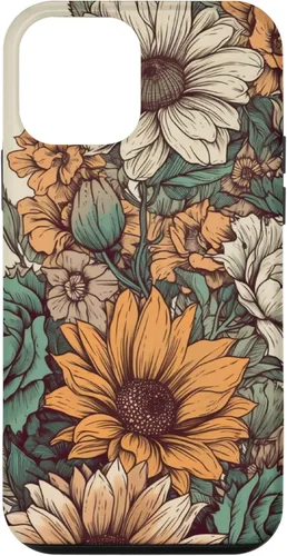 Vista 16 de Western Boho Leopard Sunflowers Cactus Funda Rodeo Cowgirl para iPhone 17