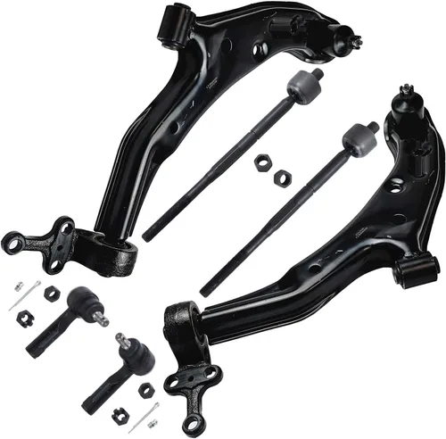 Vista 171 de Detroit Axle - Kit de brazos de control de extremo delantero RWD para Dodge Charger Challenger Chrysler 300, 2 brazos de control delantero